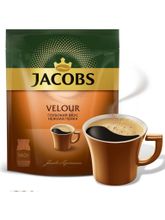 Кофе растворимый Jacobs Velour, 140 г, 3 шт