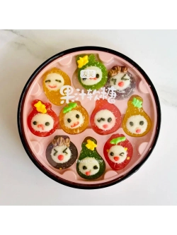 Воздушный зефир Мультяшные Фрукты 110 г