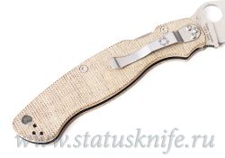 Нож Spyderco Military 2 C36MPCW2 Cru-Wear Micartaфотография - 5