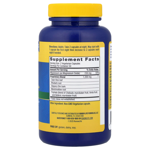 Renew Life, Cleanse More™, 100 вегетарианских капсул