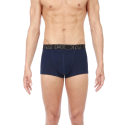 Мужские трусы боксеры набор из 2-х штук (темно-синие,серые) HOM BOXERLINES #2 Boxer Briefs HO1 2p 400405_40V006