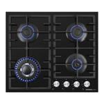 Газовая варочная панель HOMSair HGG646BK фото 