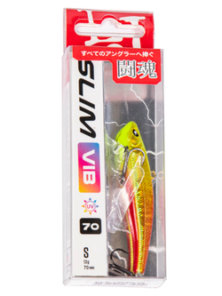 Воблер тонущ. вертикал. LJ Pro Series SLIM VIB S 70.00/149