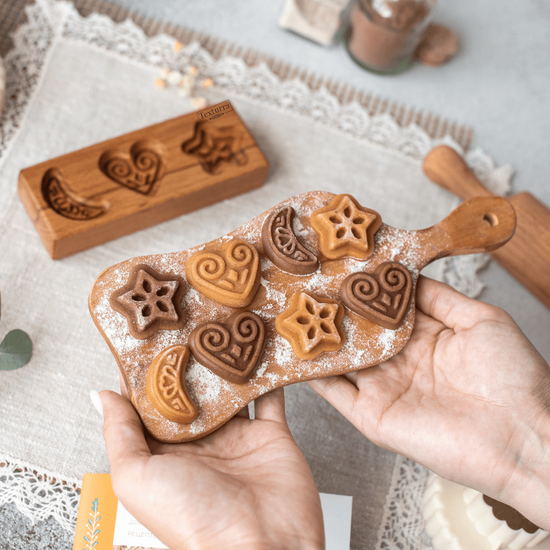 Пряничная форма Жамки (сердце, луна, звезда)