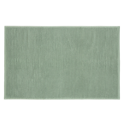 Коврик для ванной фактурный цвета шалфея из коллекции essential, 50х80 см