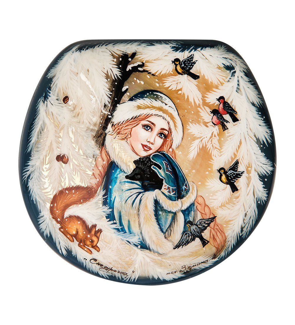ШК-55/162 Шкатулка «Снегурочка» исп. Земина