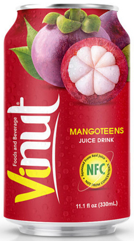Сокосодержащий Напиток Винут Мангустин / Vinut Mangosteen Juice Drink 0.33 - банка