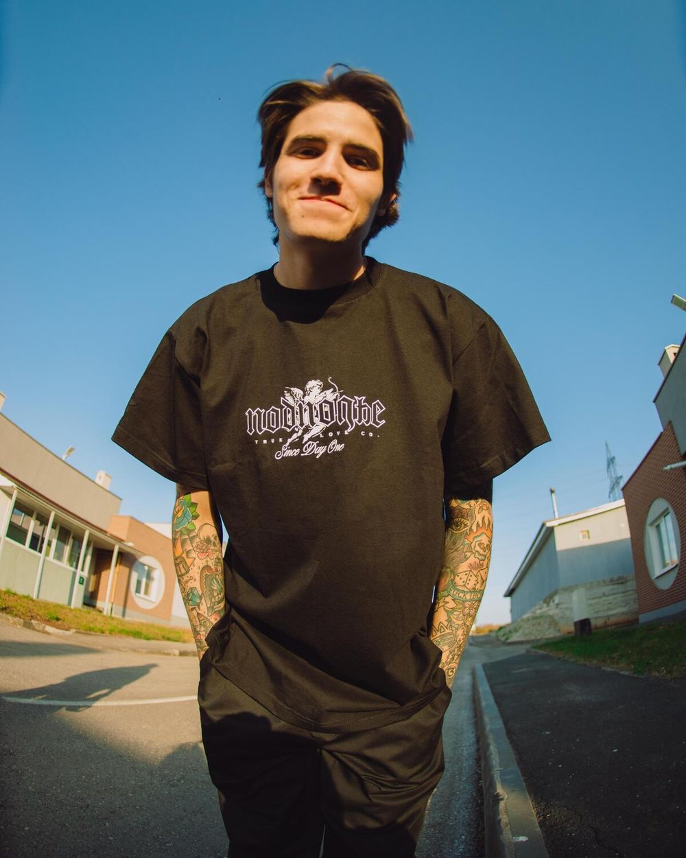 Футболка Подполье Маяк Reissue черная