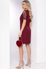 Платье "Кружевная страсть" (бордо) П7987 LT Collection