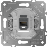Механизм розетки RJ45 одиночная cat.5/ClassE-8,  серия D16