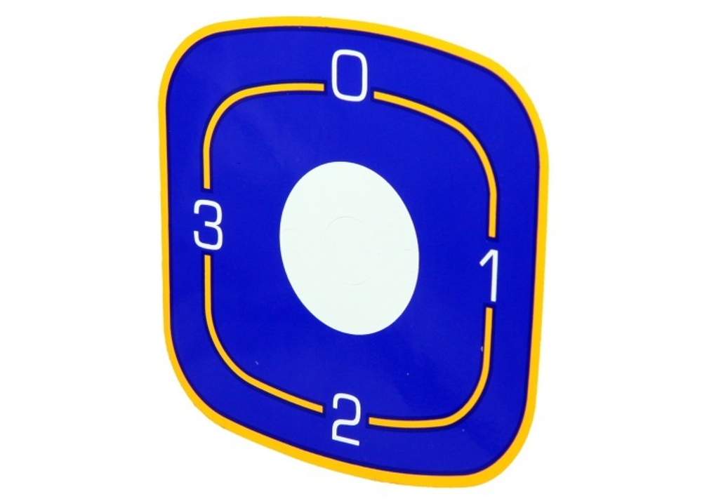 Наклейка ЭПК48-00.00.004-06 переключатель 0-3 (Под Gottak 840511К, ППКП)