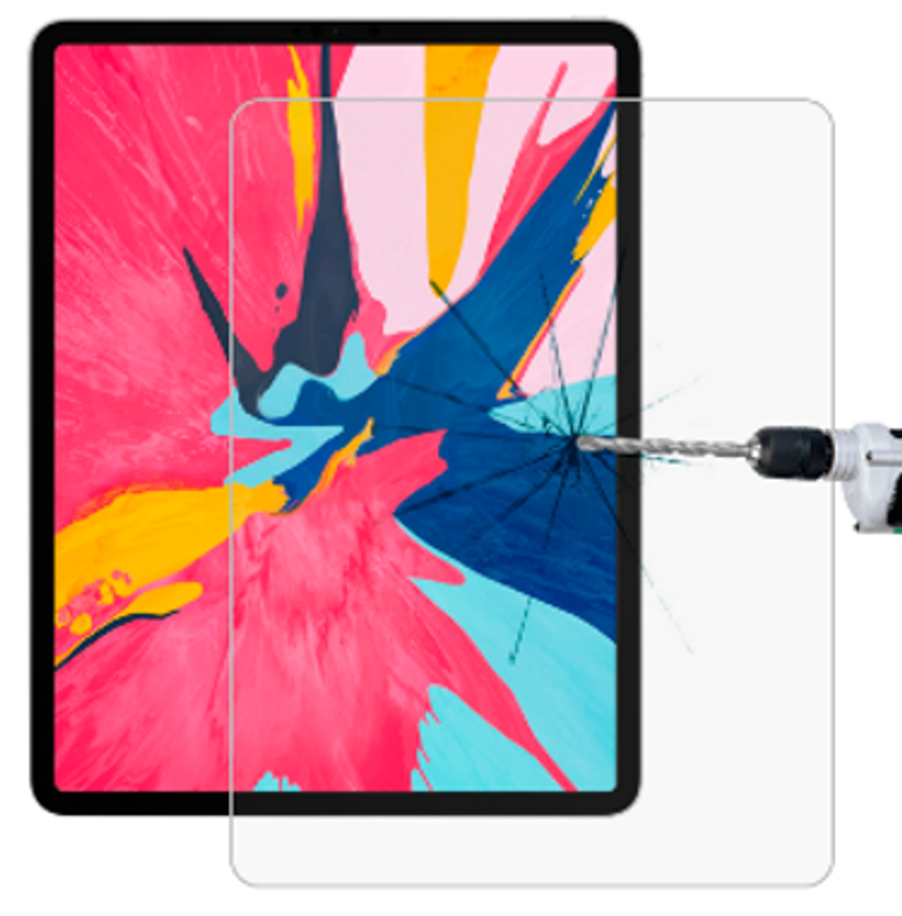 Стекло защитное для iPad 10.2" Gurdini Premium Glass 0.33 mm прозрачное