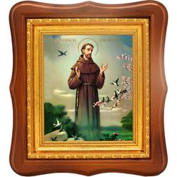 Фома Аквинский. Икона на холсте.