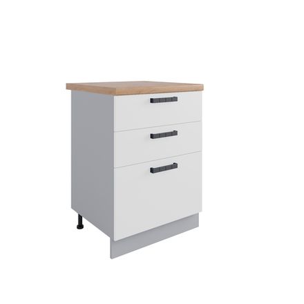 Кухня Модуль СМЯ 600 Фортуна Белый