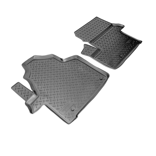 Ковры в салон Norplast/Unidec для Volkswagen Crafter (2006-)Полиуретан,Черный,передние арт.NPL-Po-95-11