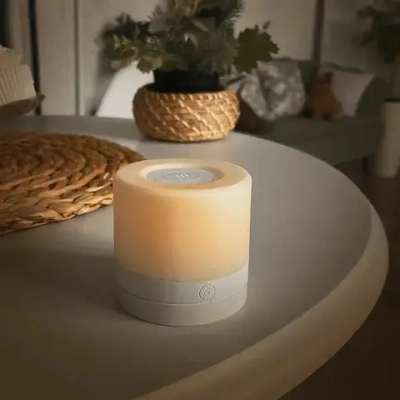 Ночник светильник настольный для дома в спальню на аккумуляторе с пультом ДУ. Лампа для мальчиков и девочек для сна.