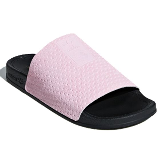 Adidas Originals Adilette Luxe 'Pink Black'