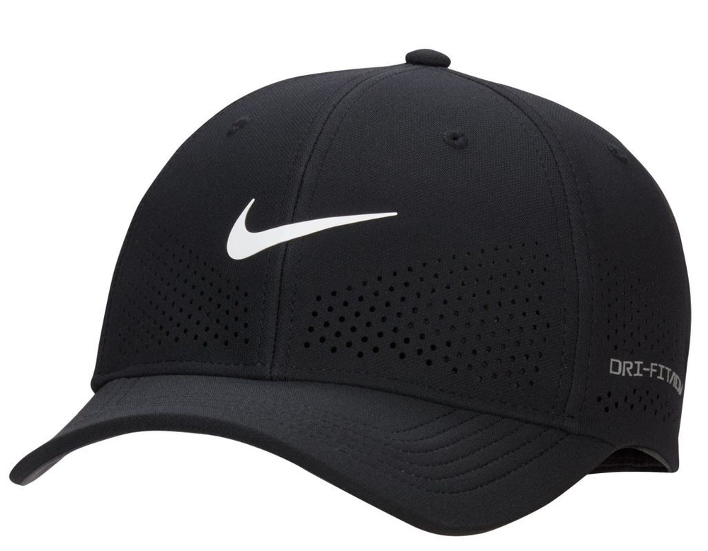 Теннисная кепка Nike Dri-Fit ADV Rise Structured SwooshFlex Cap - black/anthracite/white