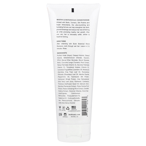 HAIRtamin, Биотиновый кондиционер, растительная смесь, 207 мл (7 жидк. Унций)