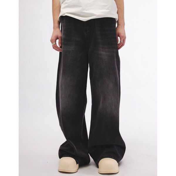 Джинсы багги черные - фото 6