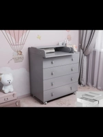 Комод пеленальный Incanto Nova 800/4 (серый)