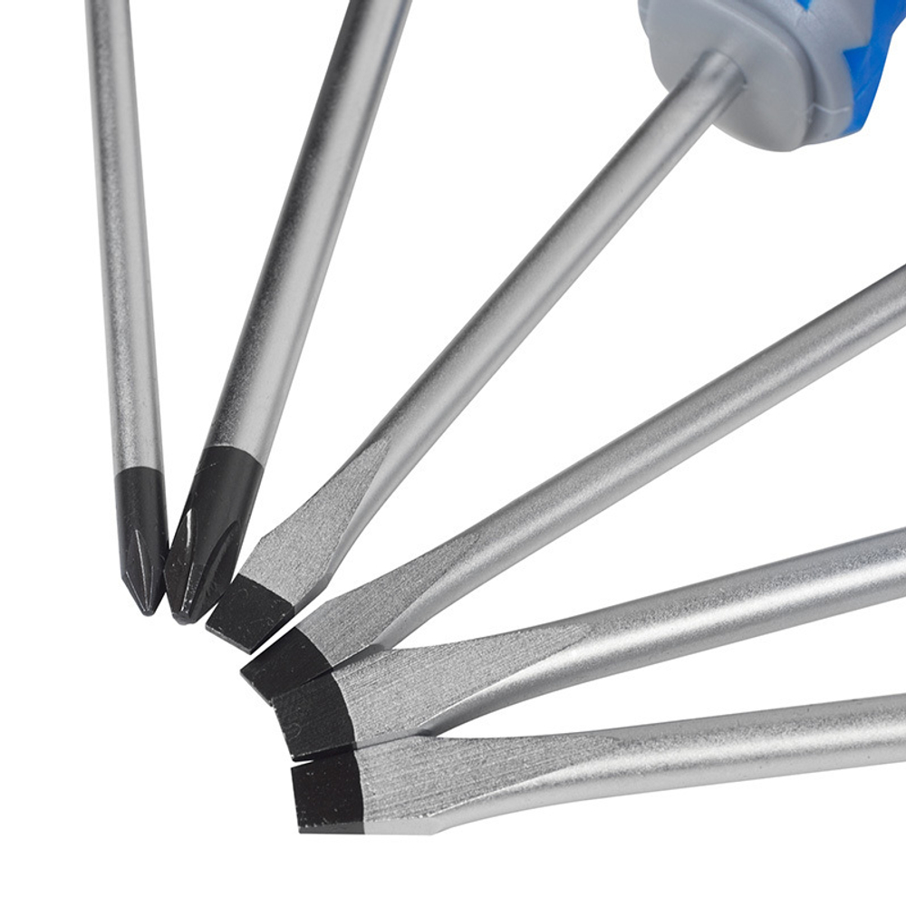 KING TONY (31216MR) Набор отверток (PH, SL) 6 предметов