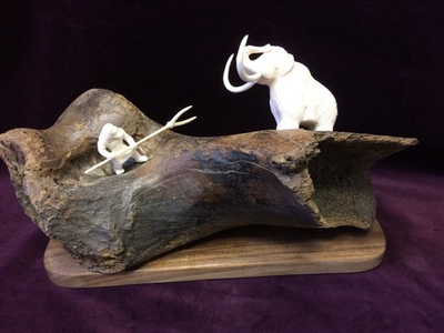 Композиция "Охота на мамонта"