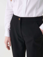 Брюки школьные для девочки Next T40-767, Черный