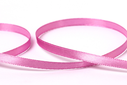 Лента атласная, 6 мм, №029 гр.малин.
