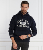 Худи MONOTYPE COLLEGIATE HOODIE Tommy Hilfiger - темно-синий(MW0MW32682)