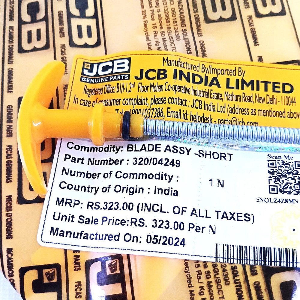 Щуп уровня масла двигателя DiselMax | 320/04249 | JCB