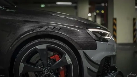 Карбоновые арки для AUDI A3 S LINE & S3 2017-2020 Sedan Ауди седан