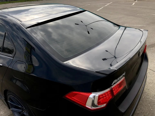Лип спойлер крышки багажника Honda Accord 8 (версия 2)