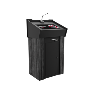 Интерактивная трибуна из МДФ Wood 23.8 дюймов