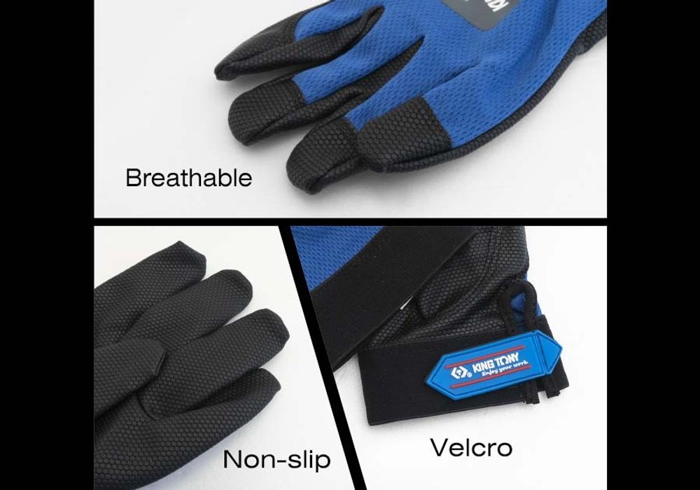 KING TONY (9TH41-XL) Перчатки универсальные с полиуретаном, размер XL