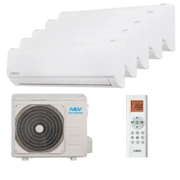 Мультисплит система на 5 комнат MDV MDSAF-09HRDN8 x 5 / MD5O-42HFN8
