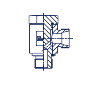 Соединение JE DS06 BSP 1/4 (корпус)