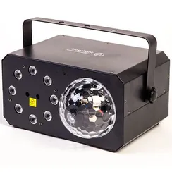 SHOWLIGHT LED FX100 - Светодиодный эффект 55W LED 6 x 3W RGBWAV + 8 x 1W RGBA LED’s + Red & Green La