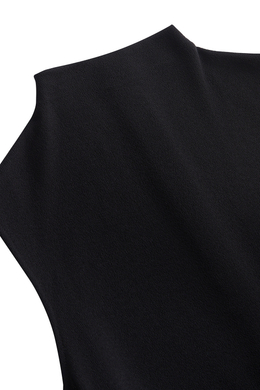 Топ с горлом TANZANIA Чёрный