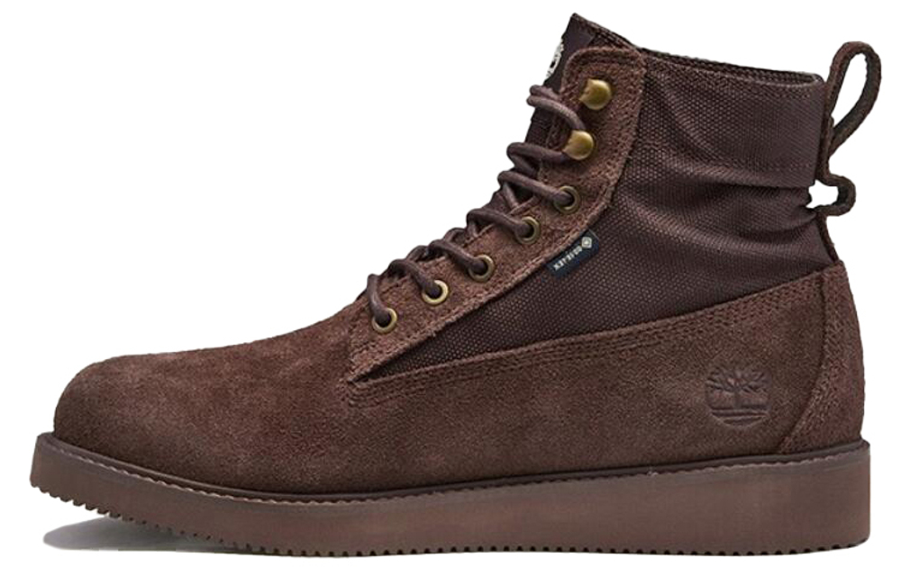 Timberland 6 Inch Premium Waterproof Vibram Wide Fit Boots "Dark Brown"