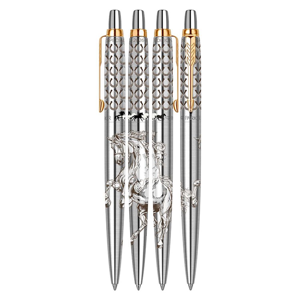 Ручка шариковая Parker "Jotter SE Horse SS GT" (1953182_LE26)