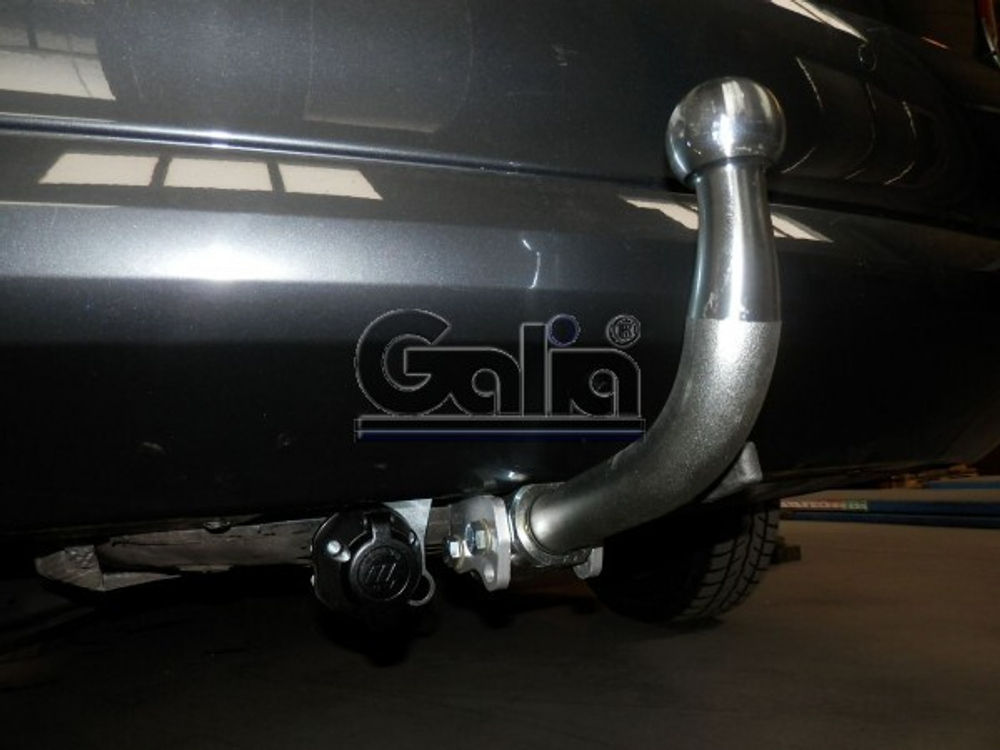 Фаркоп оцинкованный Galia S086A для Skoda Octavia II седан/универсал 2005-2013, Skoda Octavia Scout 2008-2013(паспорт и сертификат в комплекте)(без электрики)