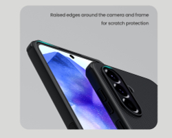 Чехол усиленный от Nillkin c встроенным круглым магнитом для Samsung Galaxy A56 5G, серия Super Frosted Shield Pro Magnetic Case
