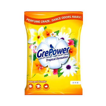 Стиральный порошок GrePower Tropical Sensation Тропический взрыв для видов белья 1 кг
