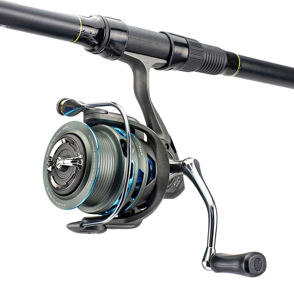 Катушка Kaida Amunk 4500 фидерная bb5+1 (4.5:1) 0.25/0.30мм-140/100м Нагр.8.5кг 310г 98см/об