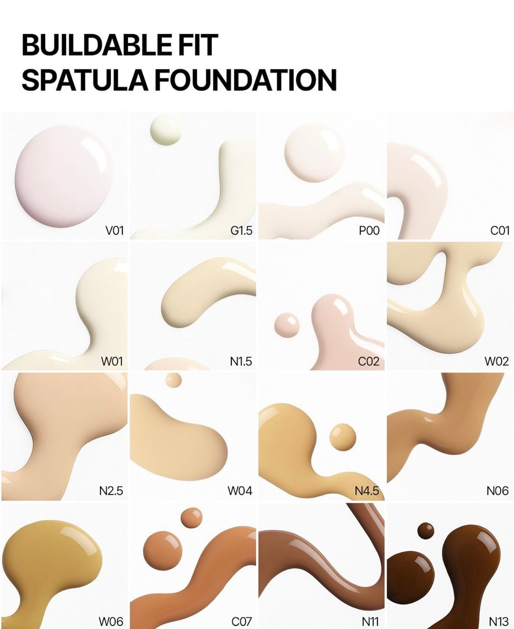 Tfit Buildable Fit Spatula Foundation