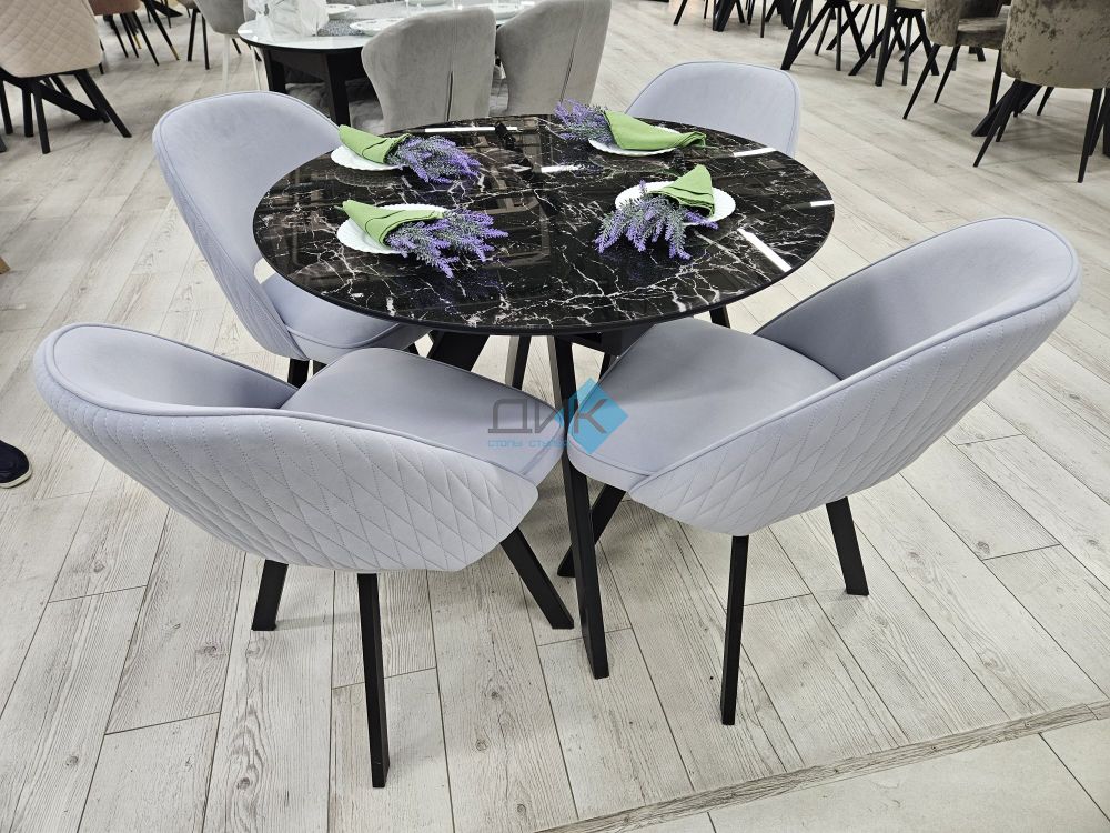 Стол DikLine SFC100 опоры чёрные