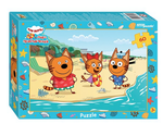 Пазл 60эл. "Три кота. Море приключений" (new1) (Степ пазл)