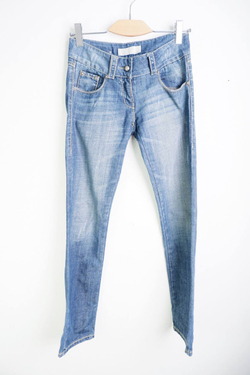 Джинсы Angelo Mozzillo прямого кроя, маркировка 38, визуально на 44 размер