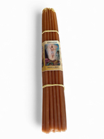 Свечи Иерусалимские медовые, воск 100%, 33 шт, высота 28см